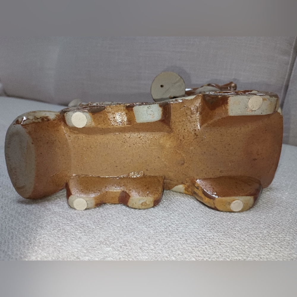 Vintage Ceramic‎ Santa Train Christmas Decor/Planter - Picture 9 of 9